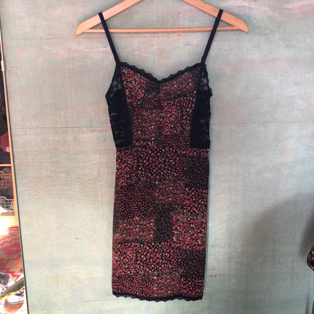 Floral slip dress